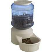 MILLER MANUFACTURING COMPANY Pet Lodge Chow Tower Deluxe Pet Feeder Holds 8lb Dry Food