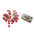 thumbnail image 2 of Aufmer 3 Pcs Versatile Christmas Light String, Copper Wire Fairy Lights, Wedding Decoration Illumination, Flexible Display Lighting(Red), 2 of 6