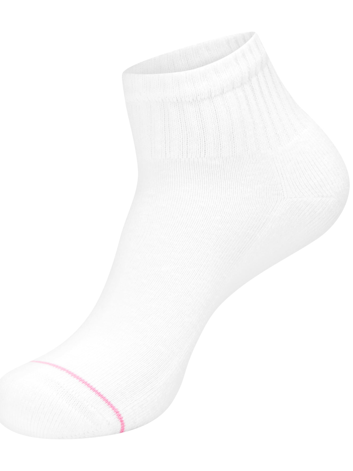 Hanes Womens CottonSoft Ankle Socks, 10-Pack, Size 4-10