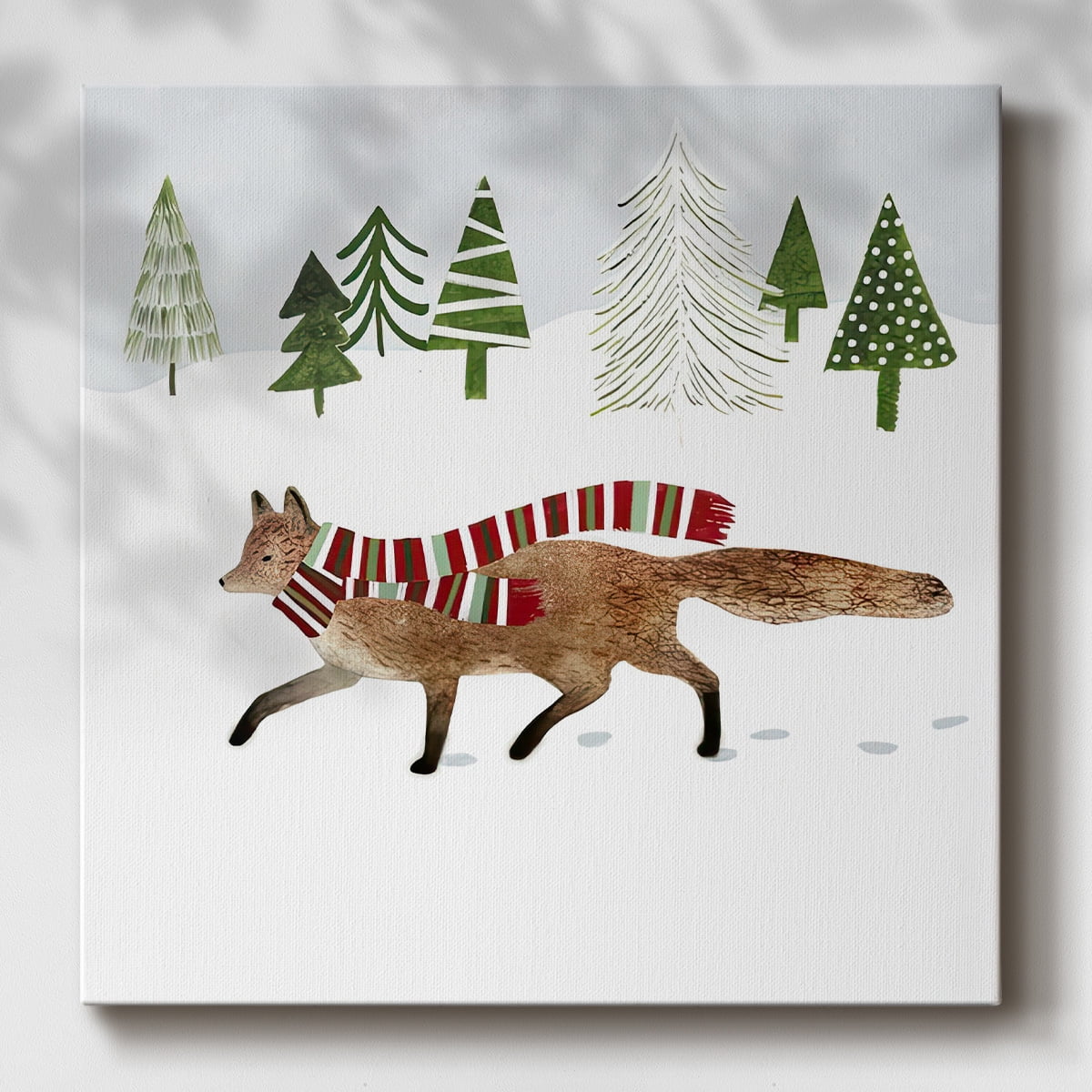 Woodland Christmas II- Gallery Wrapped Canvas