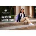 thumbnail image 7 of Beverly Hills Polo Club Girls School Uniform Pants Stretch Skinny Fit Pants 2 Pack, 7 of 7