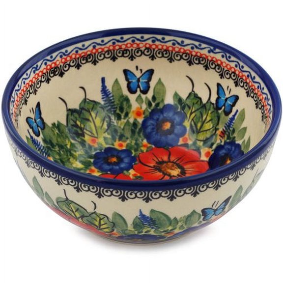 Polmedia Butterfly Paradise Rice Bowl