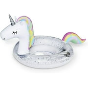 BigMouth Inc Dual Air Chamber Optimum Safety Shiny The Winking Eye Unicorn Lil's Float