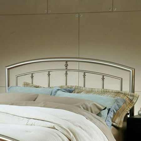 Nickel Bed Set - Hillsdale Furniture Claudia Full Bed Set, Matte Nickel