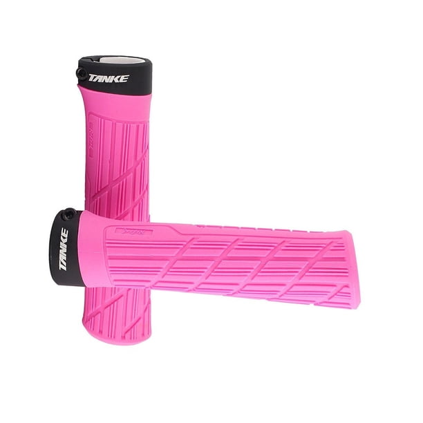 Eigraketly De cubiertas para manillar de bicicleta, empuñaduras de accesorios absorbentes de golpes, resistentes al desgaste, buena estabilidad, Ciclismo Rosado Eigraketly OD028099-02