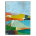 thumbnail image 3 of 24" x 32" North Bay Hills by Jan Weiss - Wall Art Print on Canvas Fabric Blue, 3 of 3