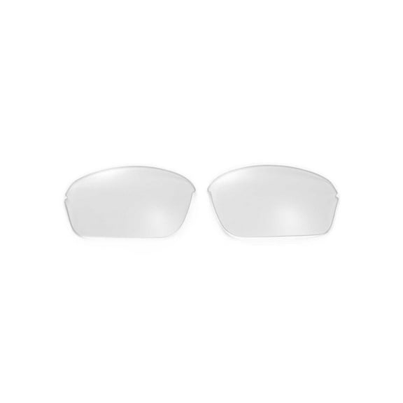 Walleva Clear Replacement Lenses for Oakley Half Wire 2.0 Sunglasses