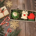 thumbnail image 5 of Handmade Christmas - Themed Aromatherapy Candle Set, Christmas Aromatherapy Candles for Holiday Decor, Festive Gifts for Family & Friends, 5 of 6