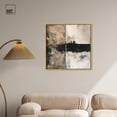 thumbnail image 3 of Muddy Veil I Canvas Neutral Abstracts by Art Remedy, Gold Frame, 30" x 30", 3 of 7