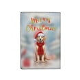thumbnail image 2 of Merry Christmas Golden Retriever Enjoys Woofmas Winter Xmas Holiday Travel Passport Wallet Goldens Dog Lover Gifts Idea PU Leather Passport Holder Cover - 02022, 2 of 5