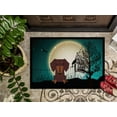 thumbnail image 3 of Halloween Scary Dachshund Chocolate Door Mat, 3 of 4