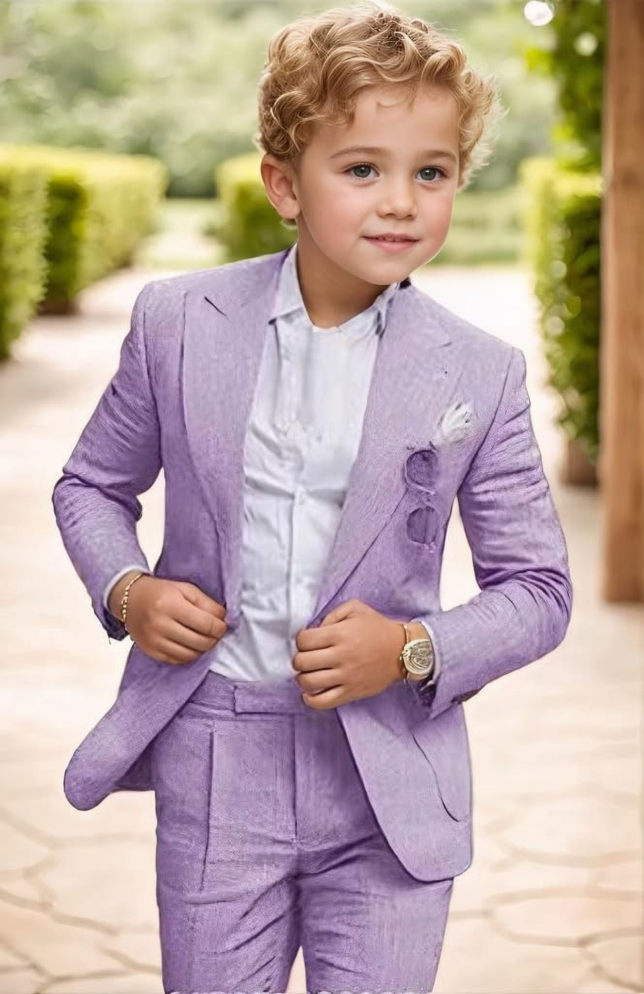 Boys Linen Suit for Wedding PC Kids Linen Suit for Summer Boys