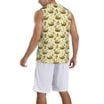 thumbnail image 2 of Sikiie Snail With Mushrooms Basketball Jersey Reversible Men's Mesh Athletic Sports Shirts Training Practice S-4XLSmall, 2 of 6