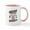 White/Pink Inside, variant on CafePress - Go Nerf Basketball Mugs - 11 oz Ceramic Mug - Novelty Coffee Tea Cup