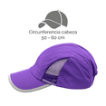 thumbnail image 5 of Gorra sport con malla y bies reflejante, ajustable. Unisex., 5 of 5