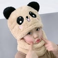 thumbnail image 3 of TELOLY 2026 New Toddler Hat Cute Korean-Style Design Toddler Winter Hat All-Around Comfortable Fit Kids Winter Hat Beige Pink, 3 of 3