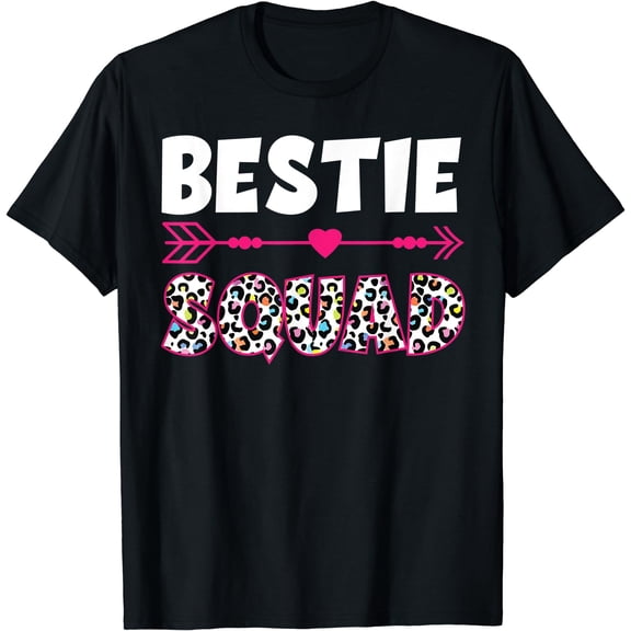Friendship Best Friends Friendship T-Shirt Black X-Large