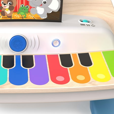 Baby Einstein Together in Tune Piano Wireless Wooden Musical Toddler Toy, Magic Touch, Unisex, Age 12 months+