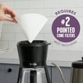 thumbnail image 3 of Mr. Coffee All In One At Home Pour Over Coffee Maker, Black, 3 of 6