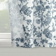 thumbnail image 3 of No. 918 Elara 2-pack Tonal Botanical Semi-Sheer Rod Pocket Kitchen Curtains, 27"W x 38"L, 3 of 6
