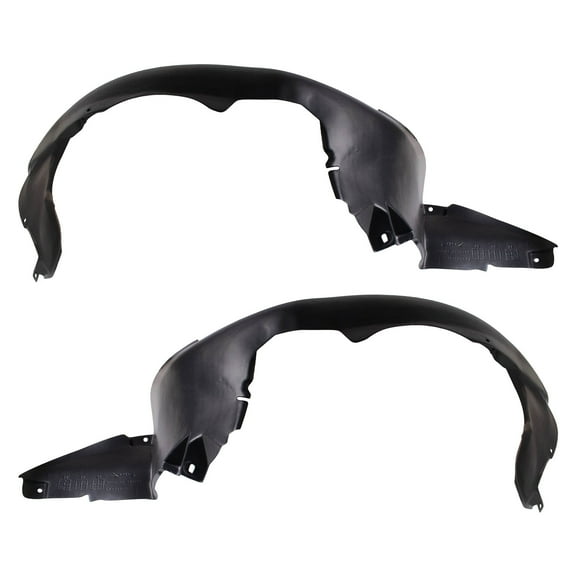 TRQ Inner Fender Liner Set Fits Select 2007-2011 Chevrolet Aveo GM1250127 GM1251127
