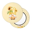 thumbnail image 2 of Pofeuu Sunflower Gnomes 3 Print Round Bar Stool Covers - Super Soft and Washable Elastic Stool Cushion Slipcover Easy Clean Velvet-12 inch, 2 of 7