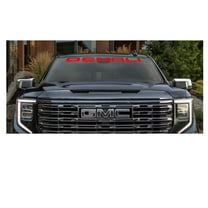 GMC Sierra Red Denali Windshield Banner Decal 2019-2026 GM Licensed