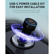 BlackVue DR770X-2CH II Dash Cam – Dual Full HD Front & Rear, Enhanced Visual Clarity, Fast Boot, USB-C Install, Effortless Video Playback via Wi-Fi, Cloud Remote Access, Smart Parking Mode (64GB)