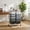 Black & Gray, variant on Topcobe 15-Drawer Utility Rolling Organizer Cart Multi-Use Storage, Rolling Carts with Wheels for Kitchen, Living Room, Gray