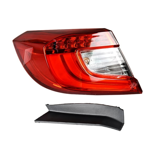 labwork Left Driver Side Tail Lights Replacement for 2018-2021 Honda Accord Sedan Car Brake Light Replacement No Bulb 33550TVAA01 FOOHTH40190 1A