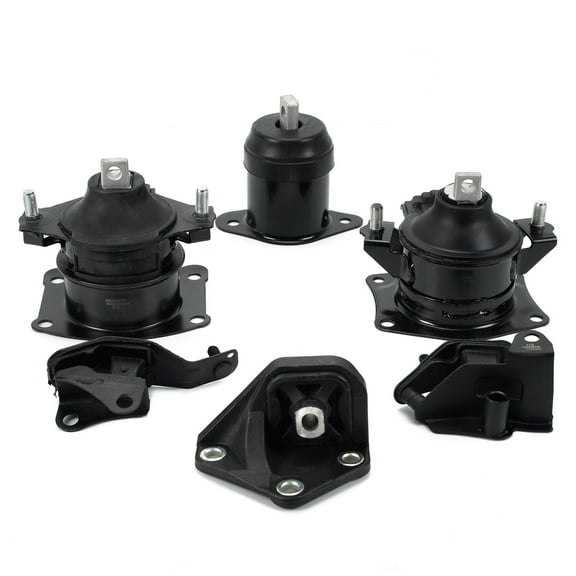MOCA AUTOPARTS Engine Motor and Transmission Mount Kit Fit for 2003-2007 Honda Accord 2.4L Automatic