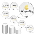 thumbnail image 3 of Abbracc 20 Pieces Acrylic Place Cards Sublimation DIY Table Numbers Party Decoration, 3 of 4