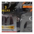 thumbnail image 4 of Bóxer George para Hombre, de Microfibra Corto Negro 3 Piezas Talla CH Negro Talla CH, 4 of 4