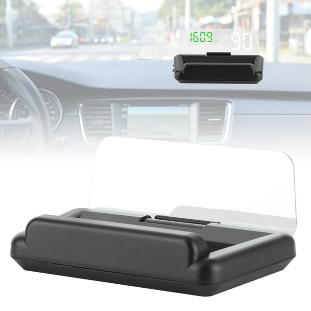 Aramox Head-Up Display Car HUD con Mirror Refilection Medidor de voltaje de temperatura del agua de velocidad automática C500 Anggrek Otros