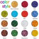 thumbnail image 5 of 21000 cuentas de vidrio transparentes de 15 colores 12/0, 2 mm, para pulseras, pendientes, collares y bisutería., 5 of 9