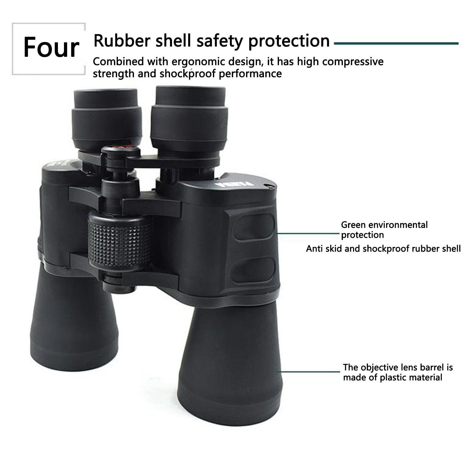 Hesxuno Binoculars,Binoculars for Adults and Kids,20x50 Compact Binoculars for Bird Watching,Theater and Concerts,Hunting and Sport Games,Waterproof Compact Binoculars for Bird Watching