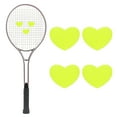 thumbnail image 1 of Tennis Racket Dampener [4PCS] - Funny Heart Shape Silicone Tennis Shock Absorber Racket Vibration Dampener [Fluorescent Yellow], 1 of 7