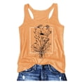 thumbnail image 1 of Gpoecd Débardeurs à Col Rond pour Femmes, Mode Décontractée, Imprimé Floral, Col Rond, Sans Manches, Haut de Type Veste avec Camisole pour Femmes 12_Yellow,S, 1 of 5