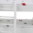 thumbnail image 3 of 1:12 Mini Dollhouse Bed Miniature Simulated Wooden Bunk Bed Furniture Model Toy AccessoryGeometric Pattern, 3 of 4