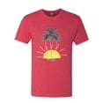 thumbnail image 2 of Wild Bobby, Today Is A Good Day for a Good Day Motivational Inspirational Pop Culture Mens Premium Tri Blend T-Shirt, Vintage Red, Small, 2 of 3
