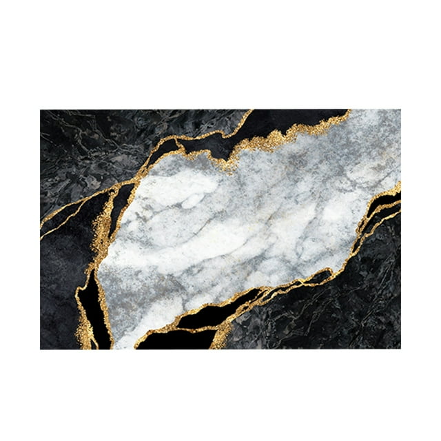 Hearth & Gear Modern Pattern Polyester Indoor Area Rug Soft Decorative Carpet For Living Room Bedroom Home Throw Blanket Full Size Leaving Room Carpet Knitted Throw Blankets for Bed Fluffiest Blanket