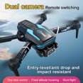 thumbnail image 3 of LU800 Drone is Equipped with dual cameras, WiFi function, indoor flying toys, Halloween/Christmas/New Year gifts,  single battery, Orange, 3 of 8