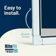 DIY Window Screen Kit (36 - 5/16 x 3/4, White)