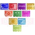 thumbnail image 1 of Papel Picado Feliz Cumpleaños | Guirnaldas | enramada | 5 tiras de 5 metros | diseño de Cumpleaños con colores vibrantes | enramada mexicana | decoración de cumpleaños plastico picado, 1 of 2