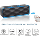 thumbnail image 3 of Altavoz Bluetooth portátil, altavoz inalámbrico TWS Bluetooth 5.0 con graves estéreo 3D de alta fidelidad y batería incorporada de 1500 mAh, 3 of 8
