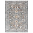 thumbnail image 2 of Safavieh Heirloom Emely Oriental Polyester Area Rug, Blue/Gray, 5'3" x 7'6", 2 of 11