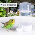 thumbnail image 2 of Pet Bird Water Feeder，Automatic Water Dispenser, 13.5Fl Oz Hanging Parrot Water Feeder for Cage, Parakeets, Lovebirds, Cockatiels (Blue), 2 of 7