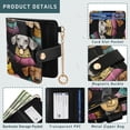 thumbnail image 5 of Small Wallet For Women Bifold Leather Pocket Coin Credit Card Holder With RFID Blocking Polka Dot Coats, 5 of 6