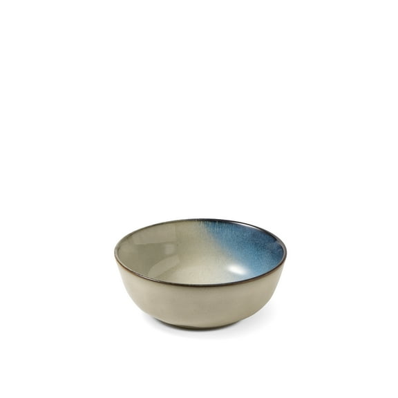 Yellowstone Canto Reactive Ceramic Cereal Bowl Blue