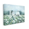 thumbnail image 3 of Stupell Industries Rural Anemone Flower Meadow White Farmland Barn Painting Gallery Wrapped Canvas Print Wall Art, Design by Sally Swatland, 3 of 5